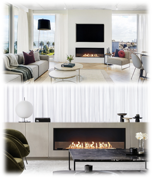 Types of Ethanol Fireplaces: