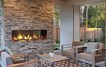 Lanai See-Through Outdoor Gas Fireplace
